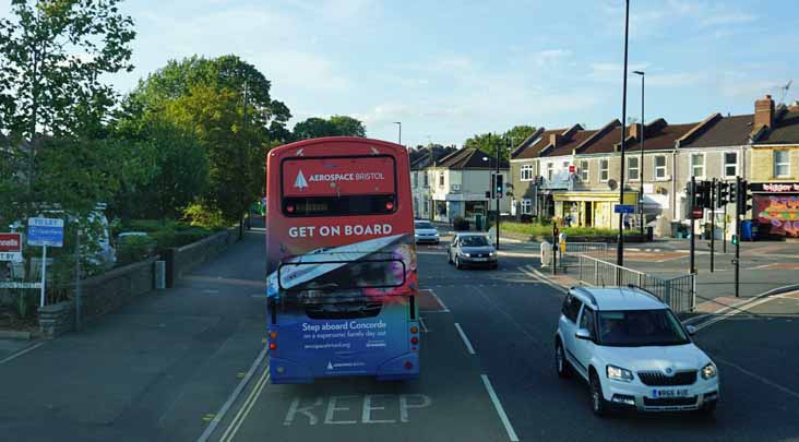 First Bristol Volvo B7TL Wright 37008